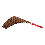 Instrumento Musical Tradicional Chinês Pan Flute Natural