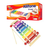 Instrumento Musical Xilofone Infantil 8 Tons