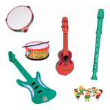 Instrumentos Musicais Infantil Kit Para Prendas