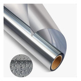 Insulfilm Película Silver Espelhada 0,75x6m Auto Residencial
