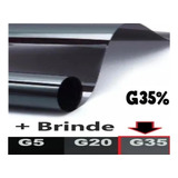 Insulfilmes,g35,8mx50cm,pelicula De Proteção Solar, + Brinde