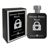 Intense Horse Black Eau De Parfum 100ml Intense Secret Masculino