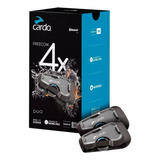 Intercomunicador Capacete Cardo Freecom 4x Duo Som Jbl Kit 2