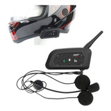 Intercomunicador Capacete Comunicador Moto V6 Pro Bluetooth 