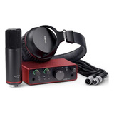 Interface Audio Focusrite Scarlett Solo Studio 4th 4 Geração