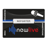 Interface Audio Reporter New Live Entrevistas Mic X Celular