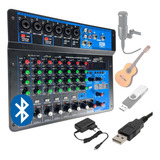 Interface Audio Usb Mixer 8 Canais