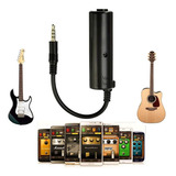 Interface Cabo Adaptador Para Guitarra Violão Baixo Celular
