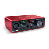 Interface De Audio Focusrite Scarlett Solo 3nd Gen