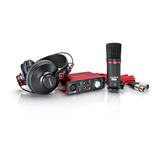 Interface De Áudio Focusrite Scarlett Solo Studio 2nd Gen