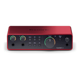 Interface De Audio Scarlett 2i2 Geração 4 - Focusrite +nf