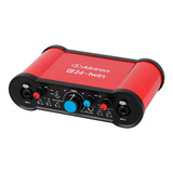 Interface De Áudio Usb Alctron U24-twin Canal Duplo Sj