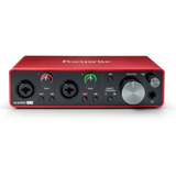 Interface De Áudio Usb Focusrite Scarlett 2i2 3º Geração