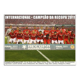 Internacional - Campeão Recopa 2011 [30x42cm]