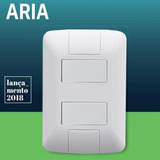 Interruptor Aria 2 Simples Com Placa Tramontina Cor Branco
