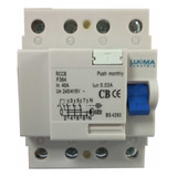 Interruptor Corrente De Fuga Dr F364-40 Tetra 30ma 40a Lukma