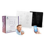 Interruptor Inteligente 6 Botões Zigbee 4x4 Touch Alexa