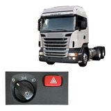 Interruptor Luz Farol Alerta Compatível Scania Serie 5 S5 