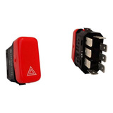 Interruptor Tecla Botão Pisca Alerta Emergencia Kostal Mercedes Benz Caminhões Ônibus Marcopolo Agrale 12v 1988 Diante