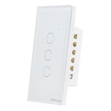 Interruptor Wi-fi Inteligentr Touch Ews1003 Branco