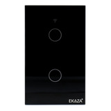 Interruptor Wifi Inteligente 2 Botões Smart Rf433 Eknh-t107