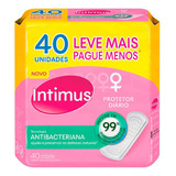 Intimus Protetor Diário Days Antibacteriana 40