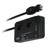 Inversor Automotivo Veicular De Tensão 12v Para 220v 300w