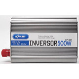 Inversor Conversor Veicular Bateria Dc 12v Ac 110v 500w