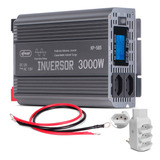 Inversor De 12v Para 110v 3000w Conversor Energia Senoidal