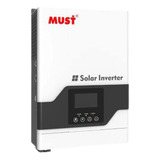 Inversor De Corrente Must Pv18-1012 Vpm Com Voltagem Mínima De Saída 220v E 12v De Entrada