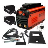 Inversor De Solda Portátil 250a Bivolt Eletrodo Tig Esquadro