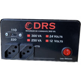 Inversor De Tensao Nacional Drs 300va 12v Ou 24v 110/220 
