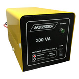 Inversor De Tensão Nacional Maxtron 300va 12v/24v 110v/220v