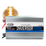 Inversor De Tensão Veicular Power 24v 110v 3000w Senoidal