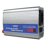 Inversor Energia 500w Transformador Conversor 12v