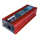 Inversor Solar 12v 110v 1500w 3000w 60hz C/ Nota Fiscal Nfe