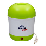 Iogurteira Elétrica Izumi 1 Litro Cor Cinza/verde Bivolt