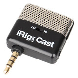 Irig Mic Cast Microfone Compacto P Smartphone - Nf E Gtia