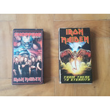 Iron Maiden - 2 Vhs -metallica,