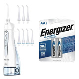 Irrigador Oral Bucal Dentes Implantes Portátil 1700 + Pilha