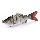 Isca Articulada 6 Sessões Artificial Lambari - 10cm 20gramas Cor Natural