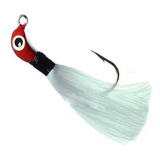 Isca Artificial Jig Xuxinha Lori P/ Tucunaré Traíra 8g Pvrb Cor Branco Cabeça Vermelha