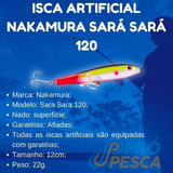 Isca Artificial Nakamura Sará Sará 120