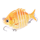Isca Artificial Piaba Lambari Articulada 11gr 6cm Cor03 Cor Laranja