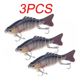 Isca Biônica Articulada 100 Mm 7 Segmentos 3 Unidades