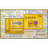 Islândia - 50º Aniv Emissão Selos Europa - 2006 - S/completa