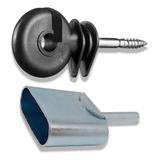 Isolador Anel Reforçado + Chave Speedrite - 100 Unidades