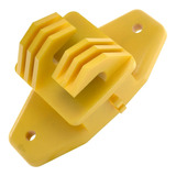 Isolador Cerca Elétrica W Amarelo -