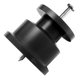 Isolador Roldana Preto - 100 Unidades - Premium - O Melhor