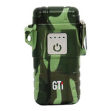 Isqueiro De Plasma Gti Camuflado Militar